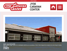 Tablet Screenshot of jysk-caravan.dk